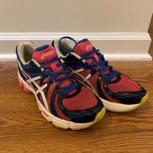 Asics Womens Gel Exalt T379N Multicolor Running Shoes Sneakers Size 8.5